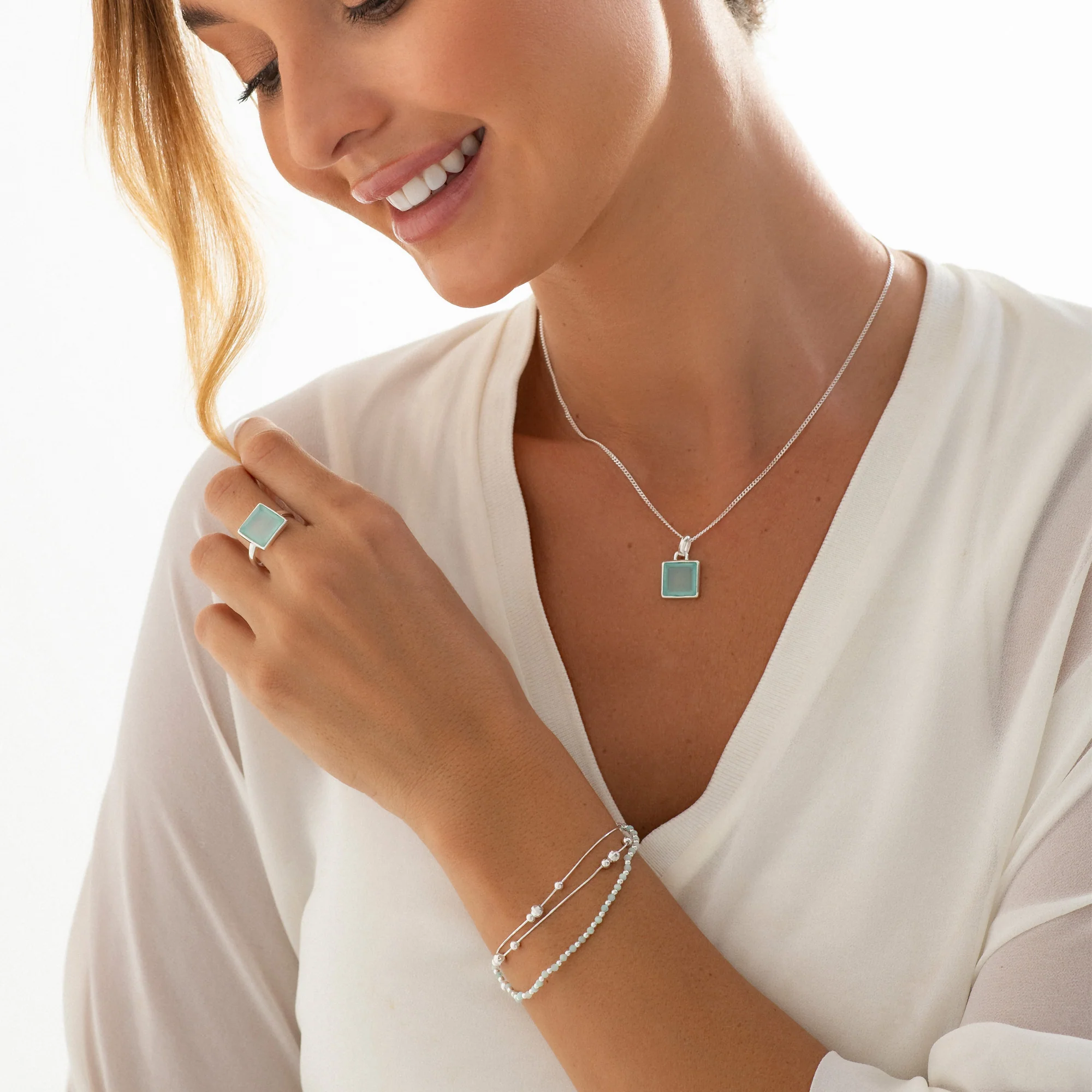 Boho Amazonite Bracelet - Image 3