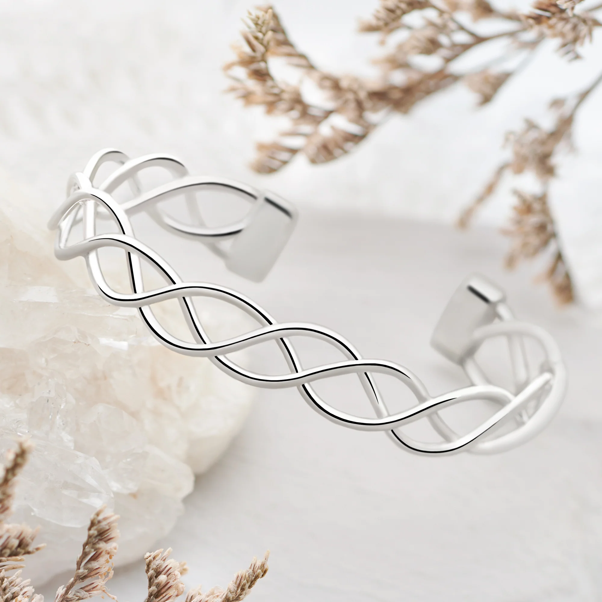 Boho Knot Bangle - Image 2