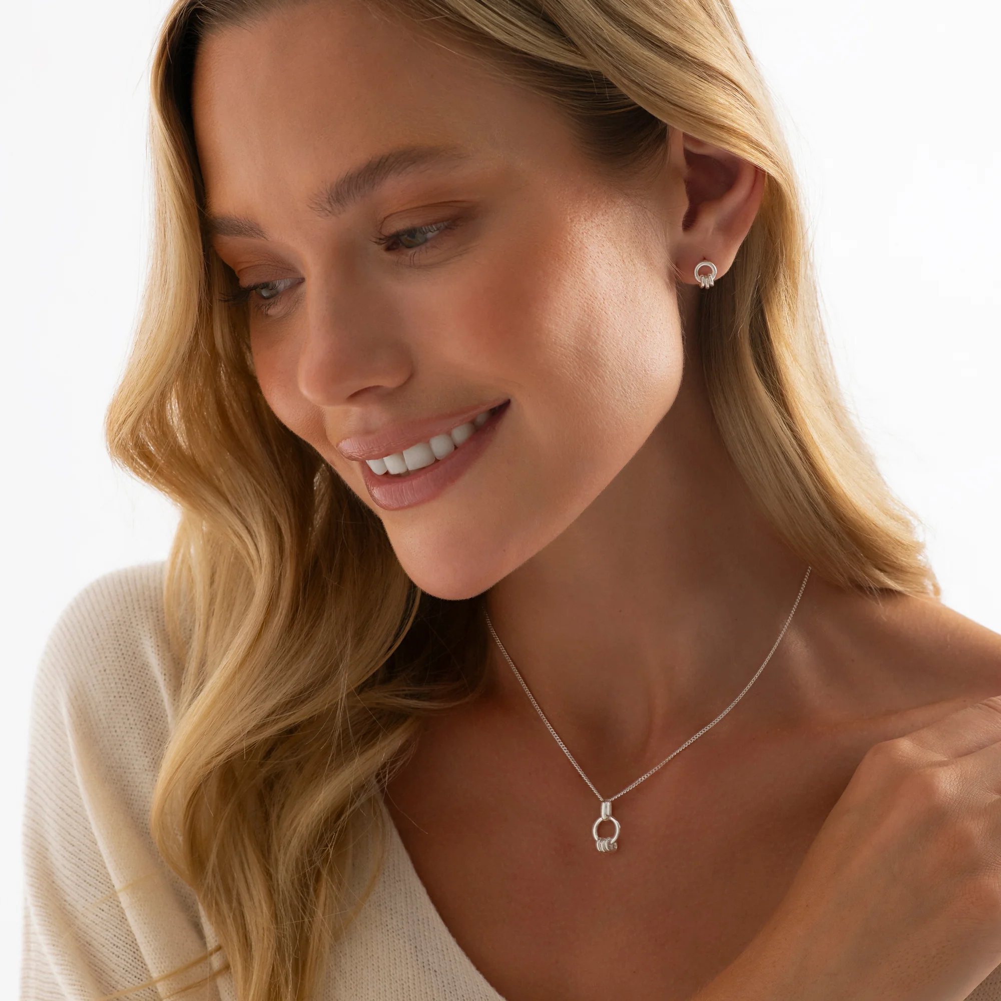 Carrie Link Studs - Image 3