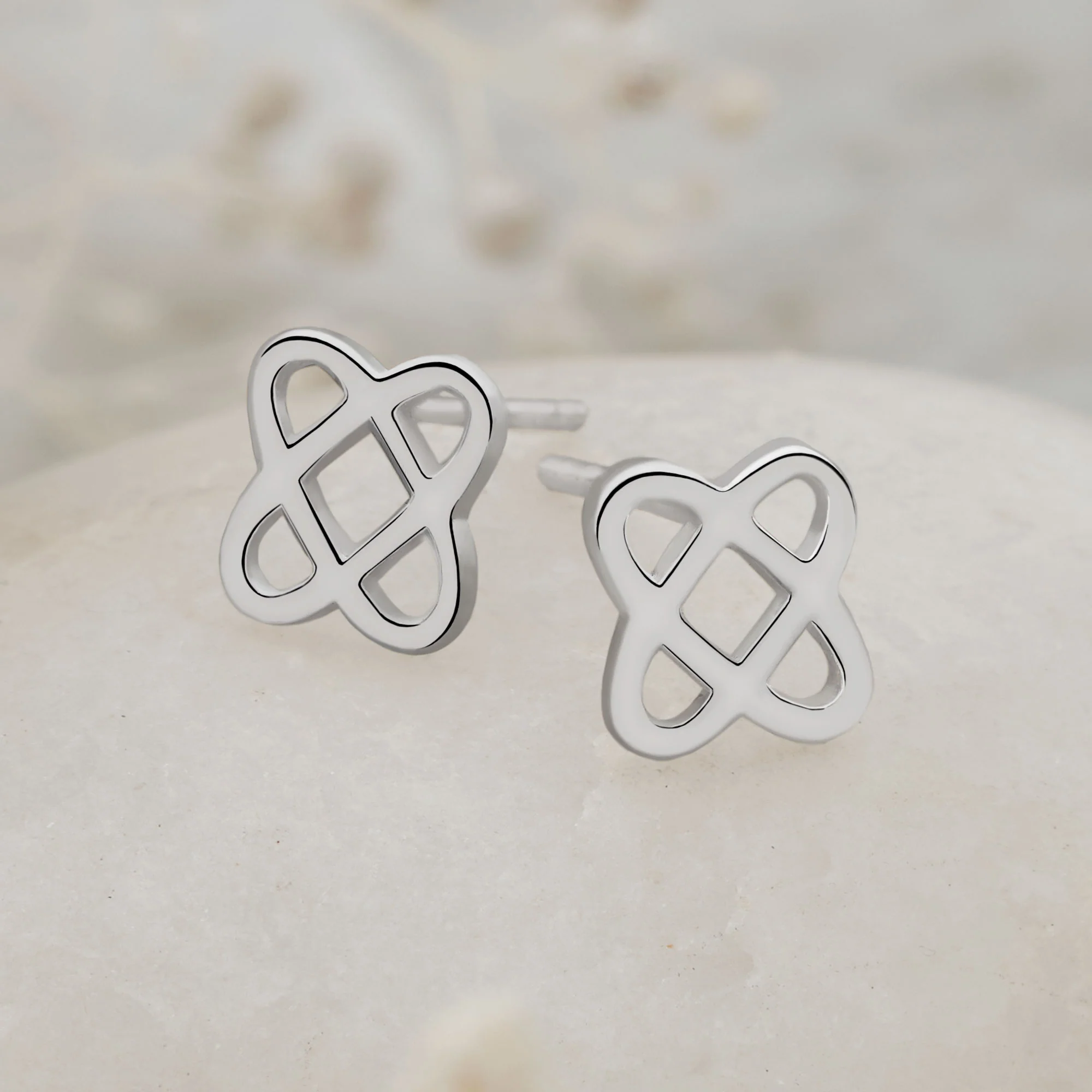 Celtic Love Knot Studs - Image 2