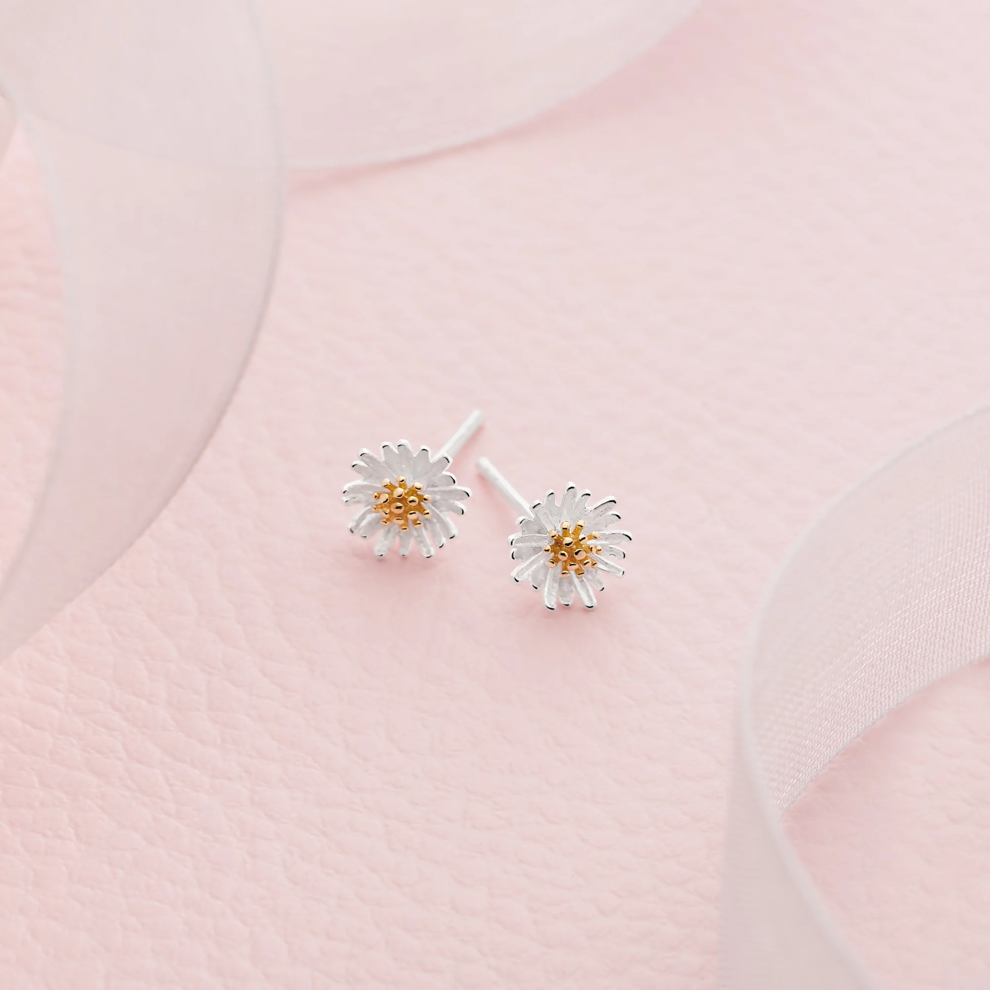 Daisy Charm Studs - Image 2