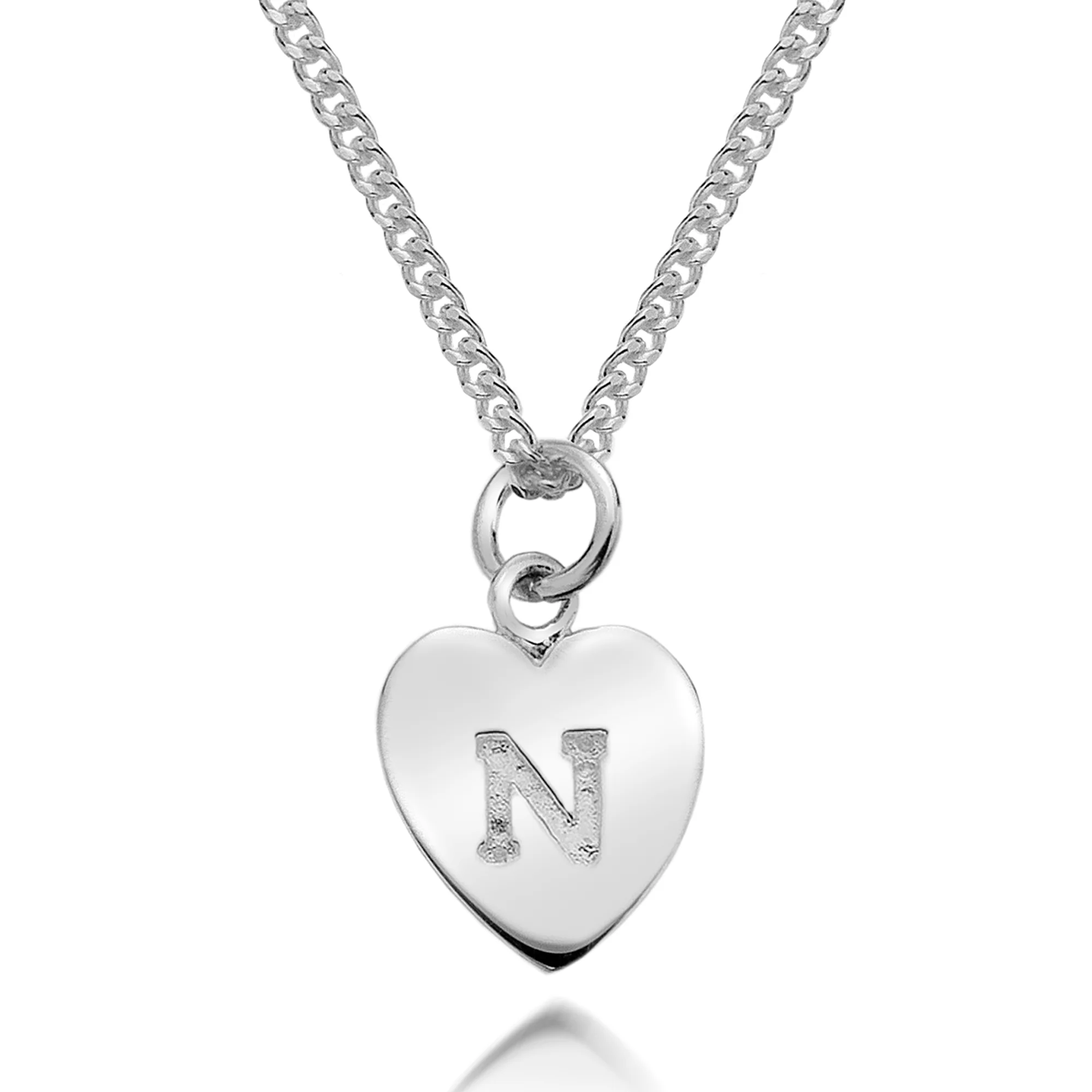 Initial Heart Pendant - Image 3
