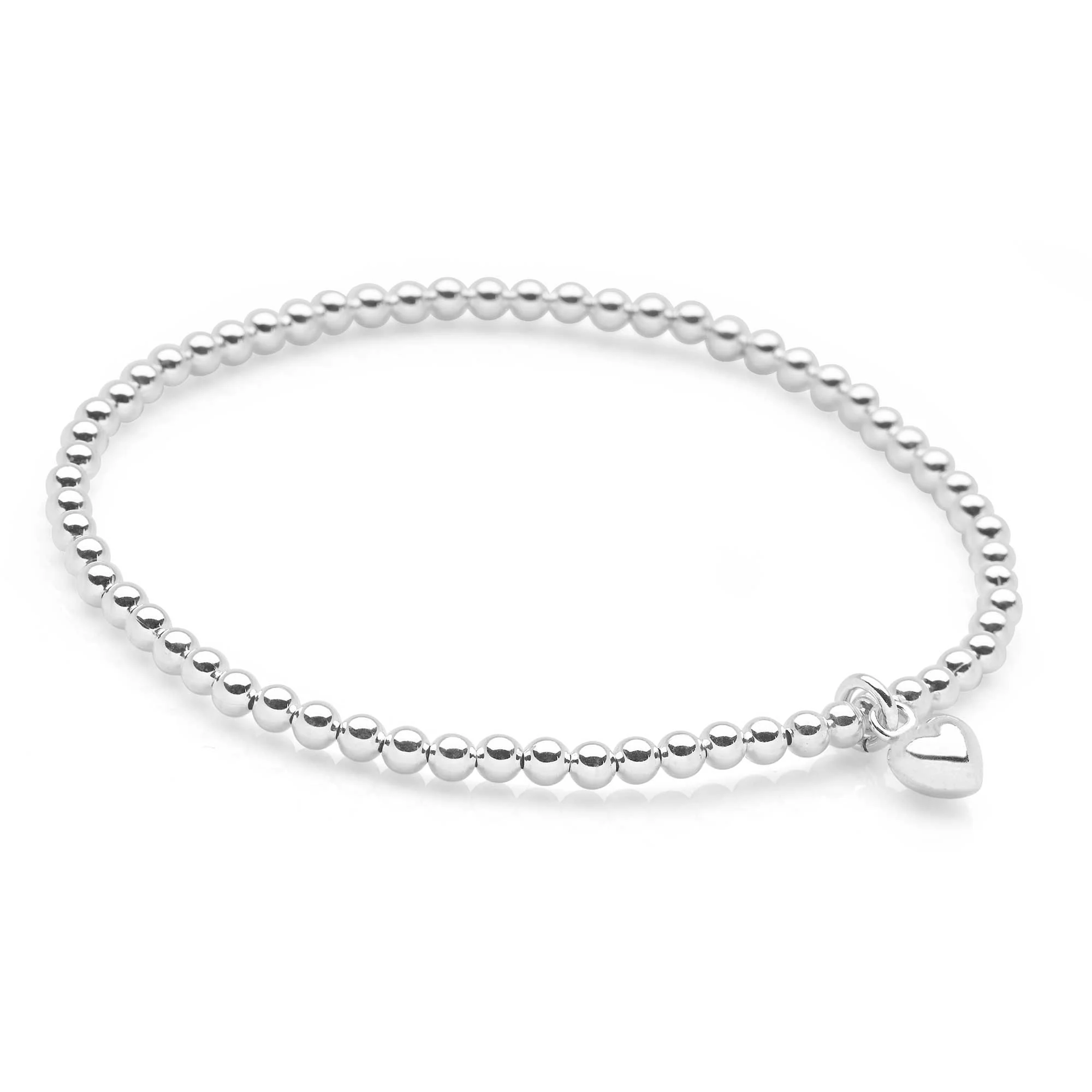 Love Heart Bracelet Stack (Black Pearl) - Image 5