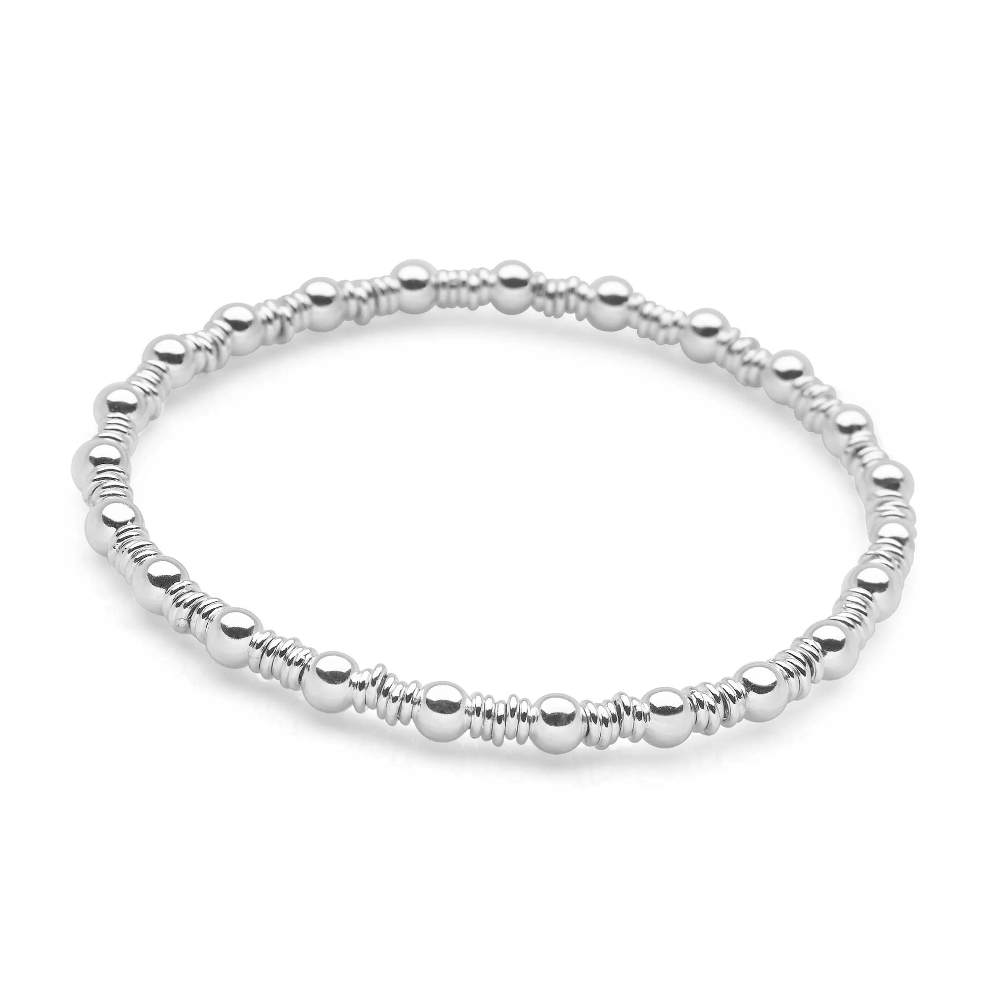 Love Heart Bracelet Stack (Black Pearl) - Image 6