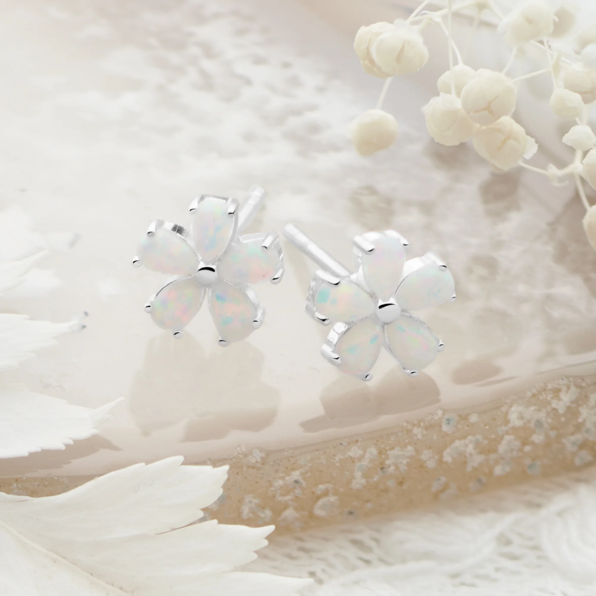 Moonlight Blossom Studs - Image 2
