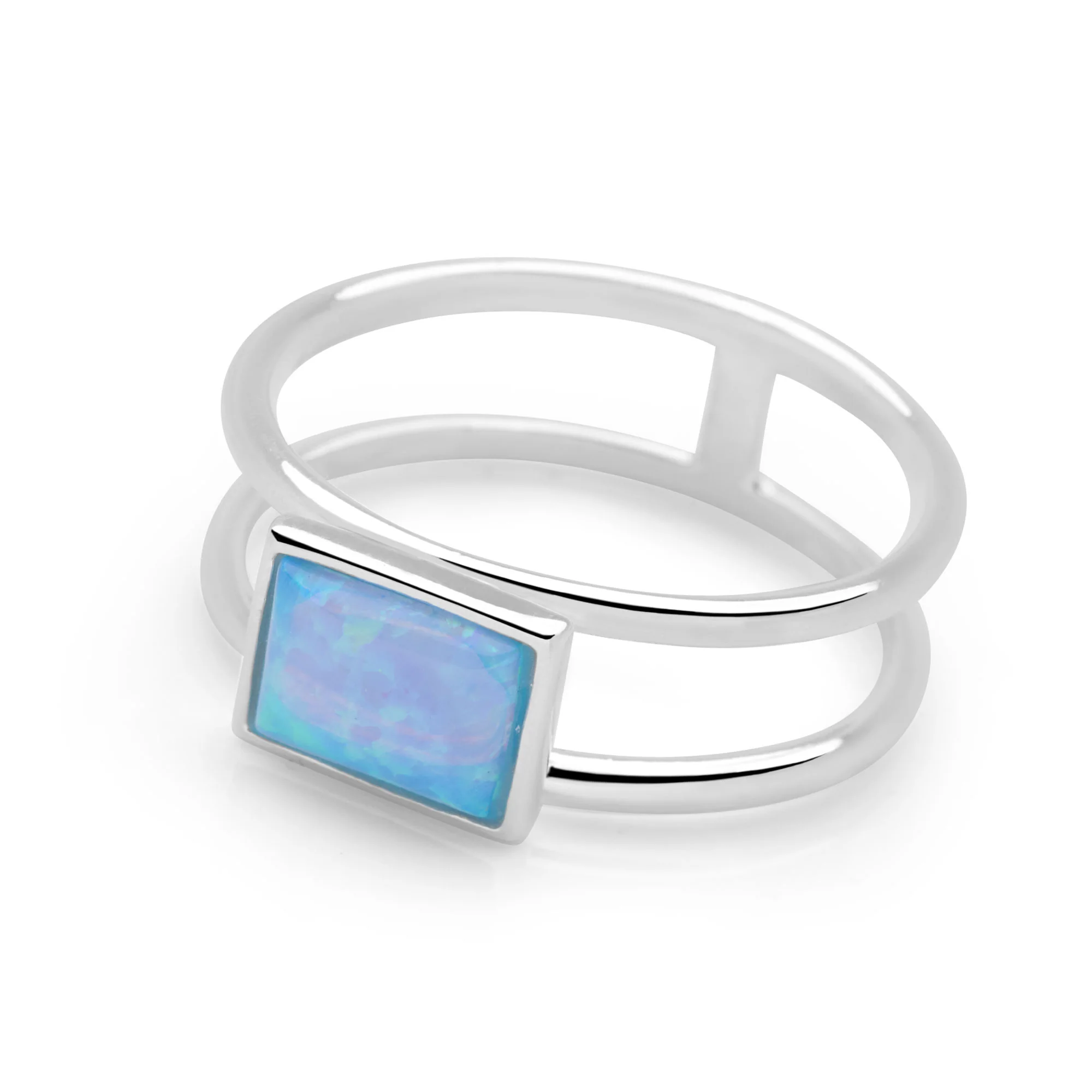 Opal Cushion Ring - Image 4