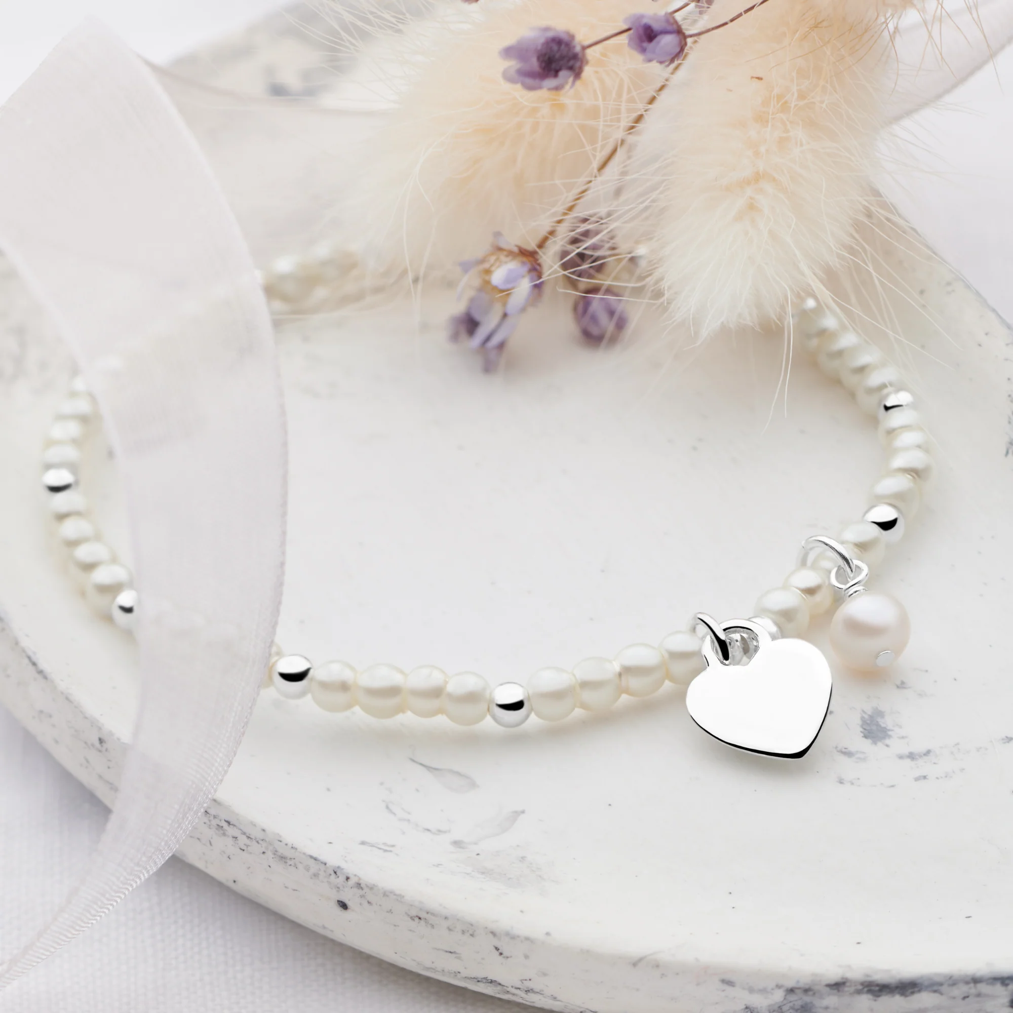 Pearly Charm Bracelet - Image 2