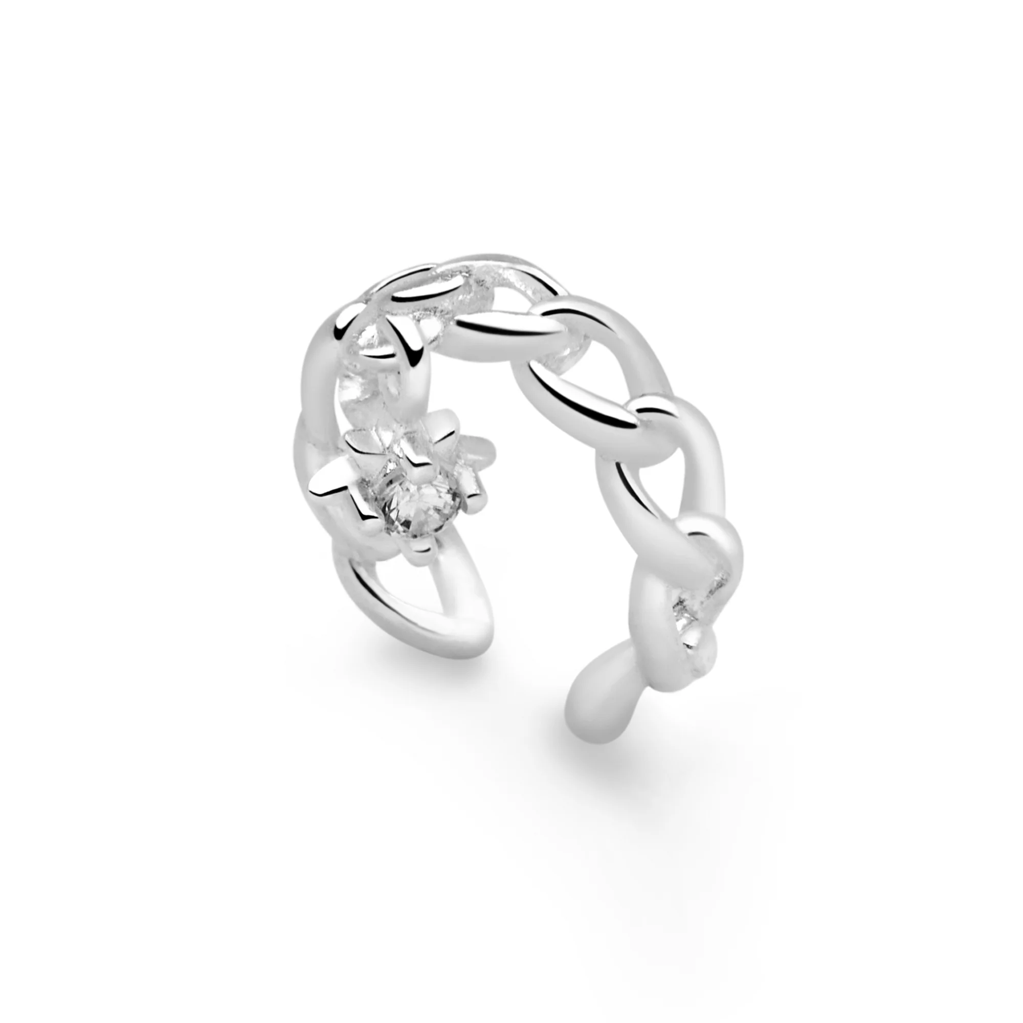 Sparkling Charm Ear Cuff - Image 4