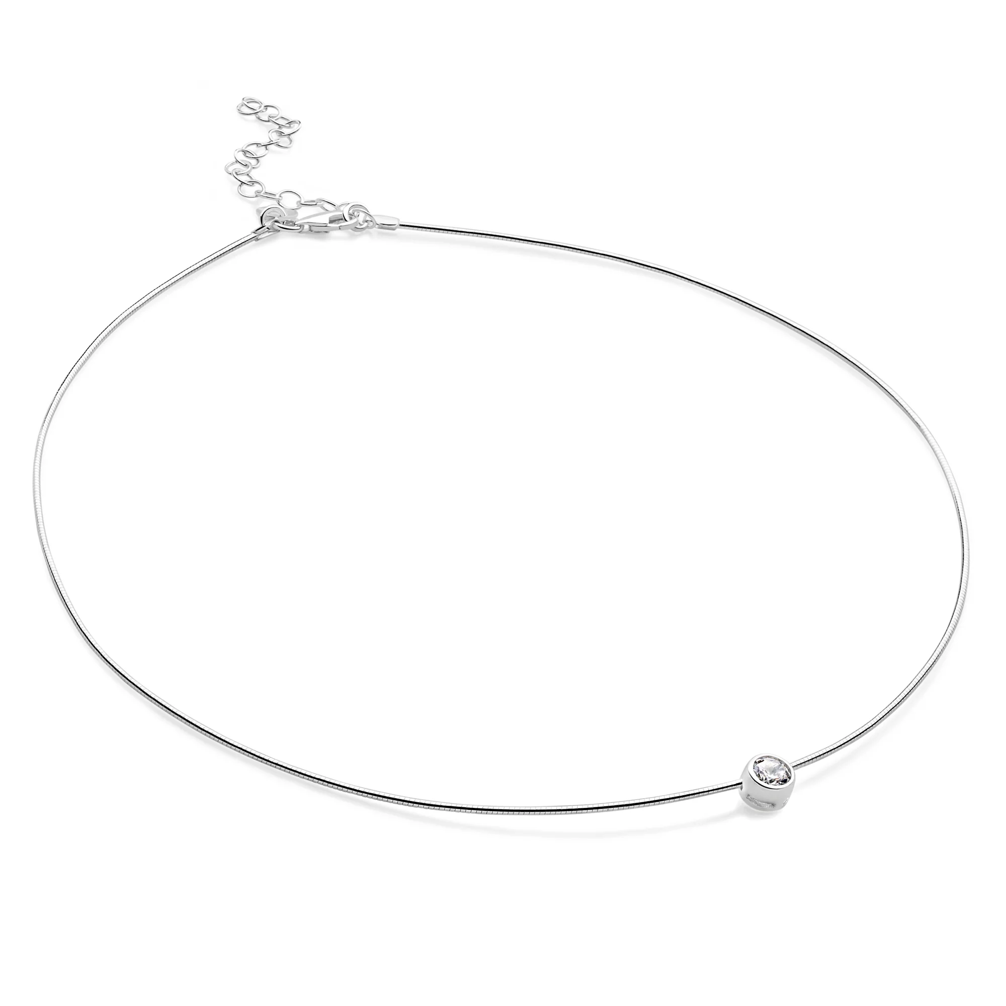 Spotlight Silver Necklace