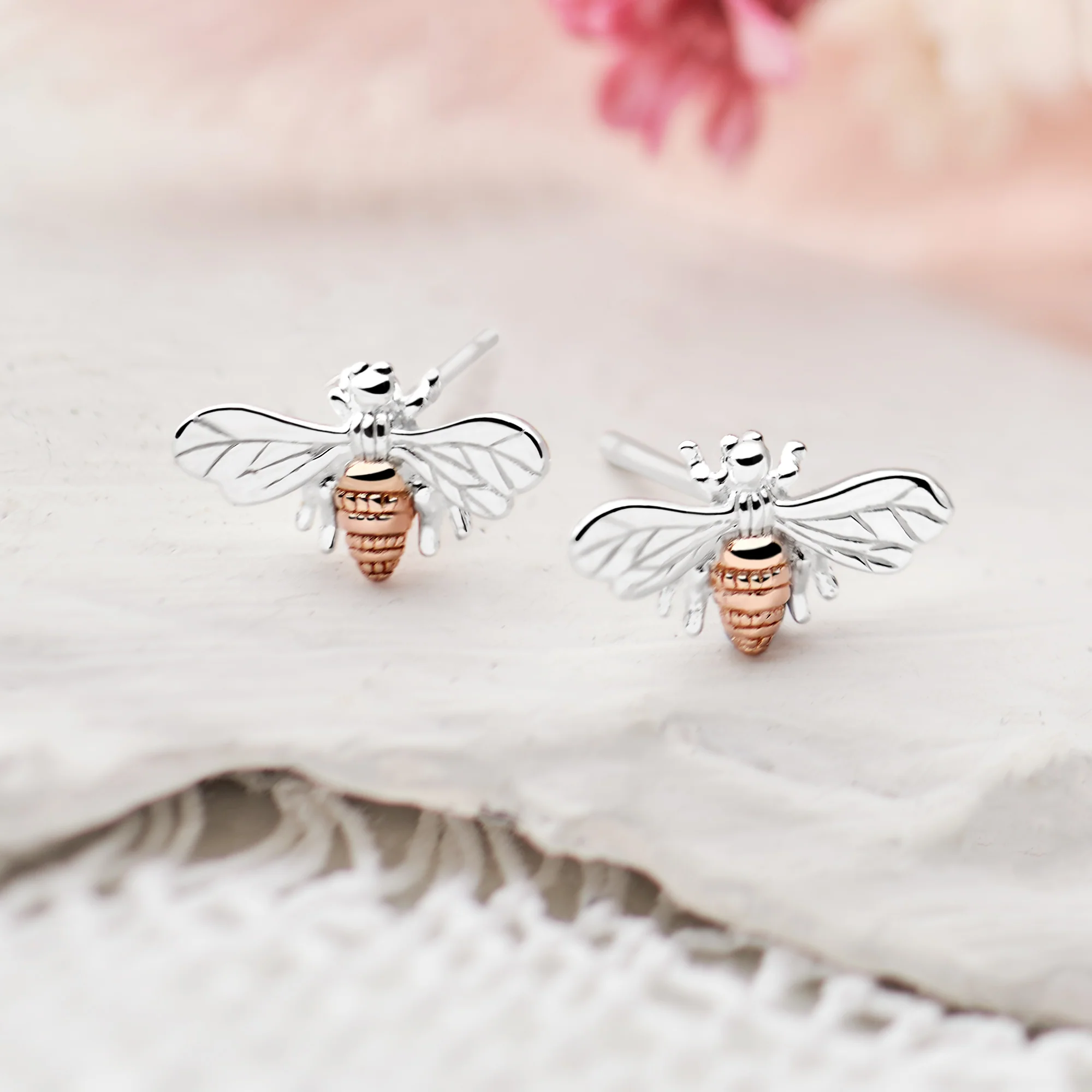 Sunset Bee Studs - Image 2