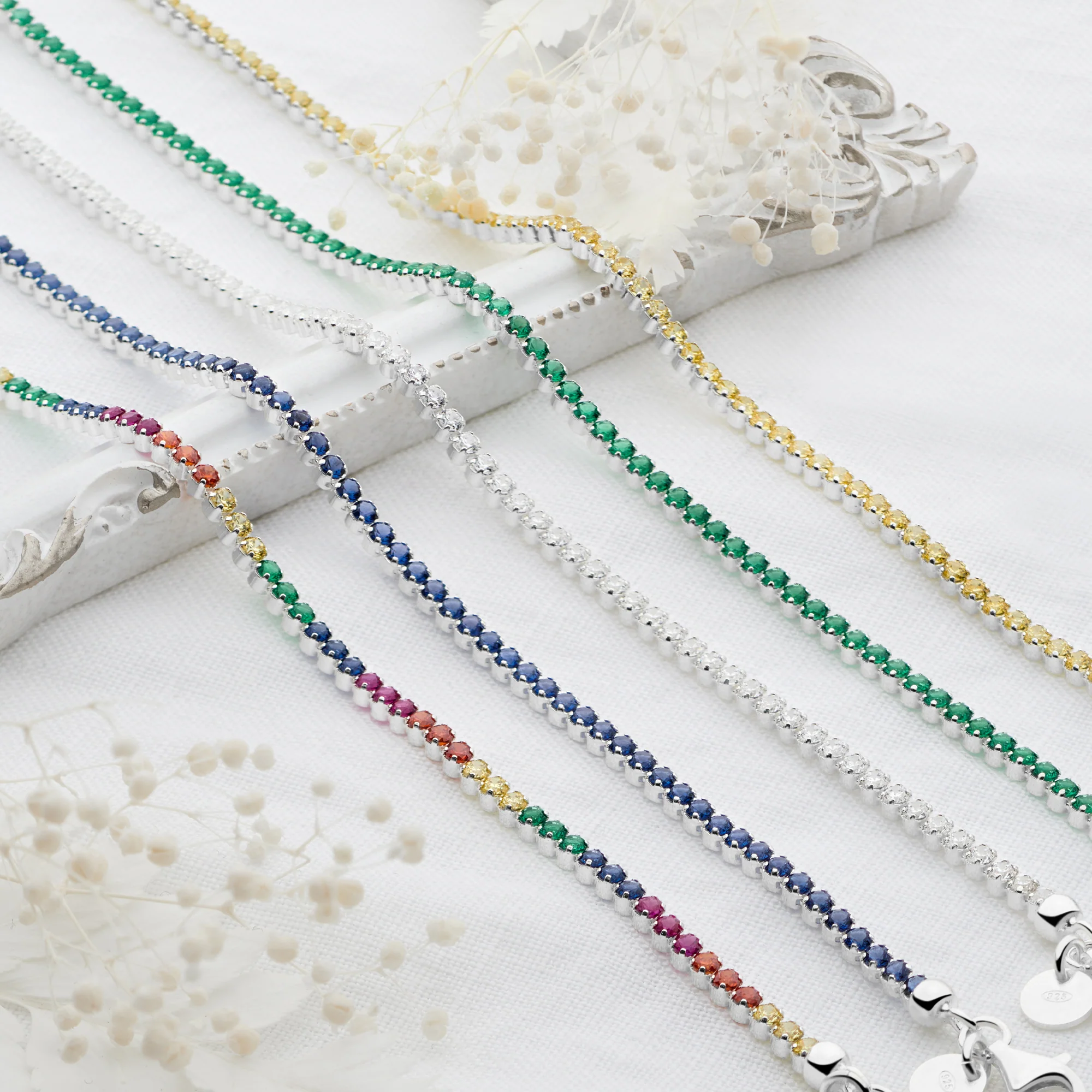Tennis Bracelet (White) - Image 4