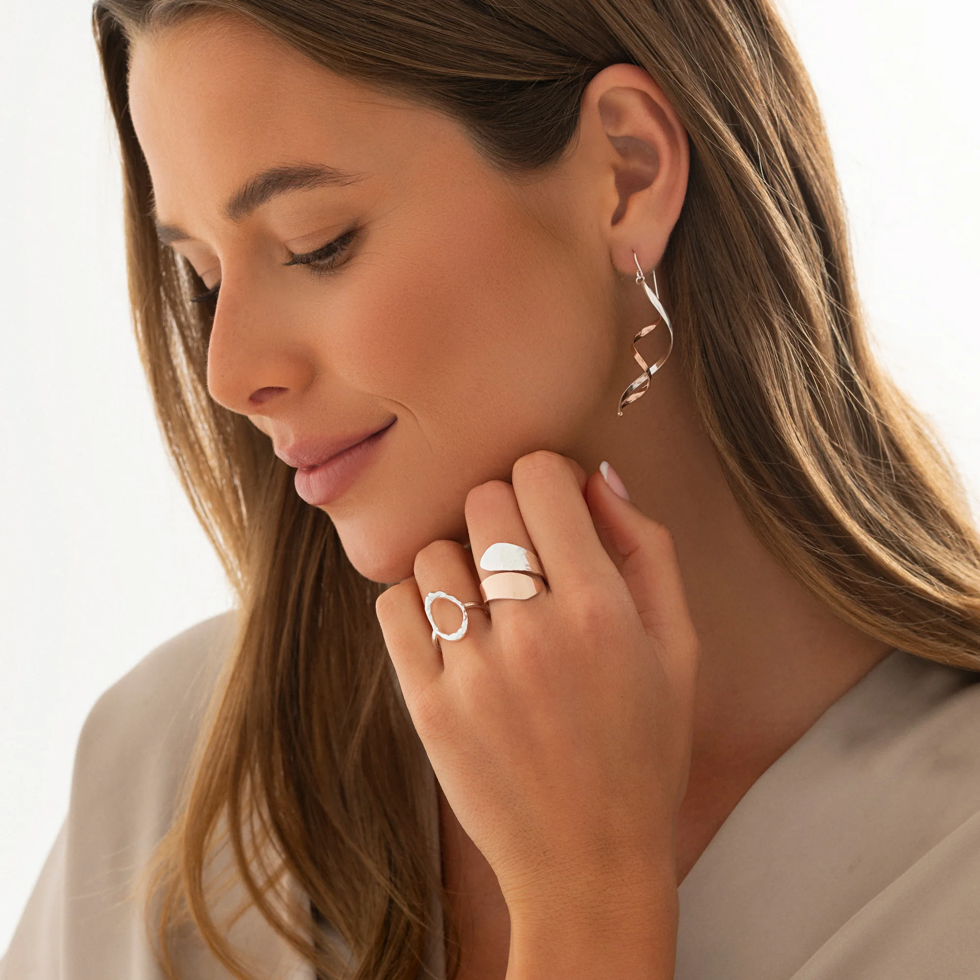 Two-Tone Wrap Ring - Image 3